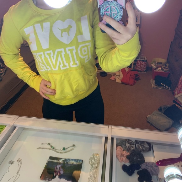 PINK Victoria's Secret Sweaters - Pink Crewneck